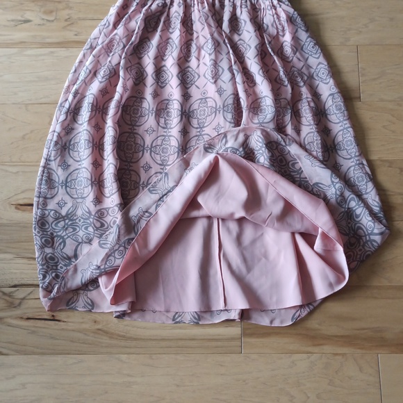 NWT Max and Cleo Pink Midi Halter Dress - Picture 3 of 10